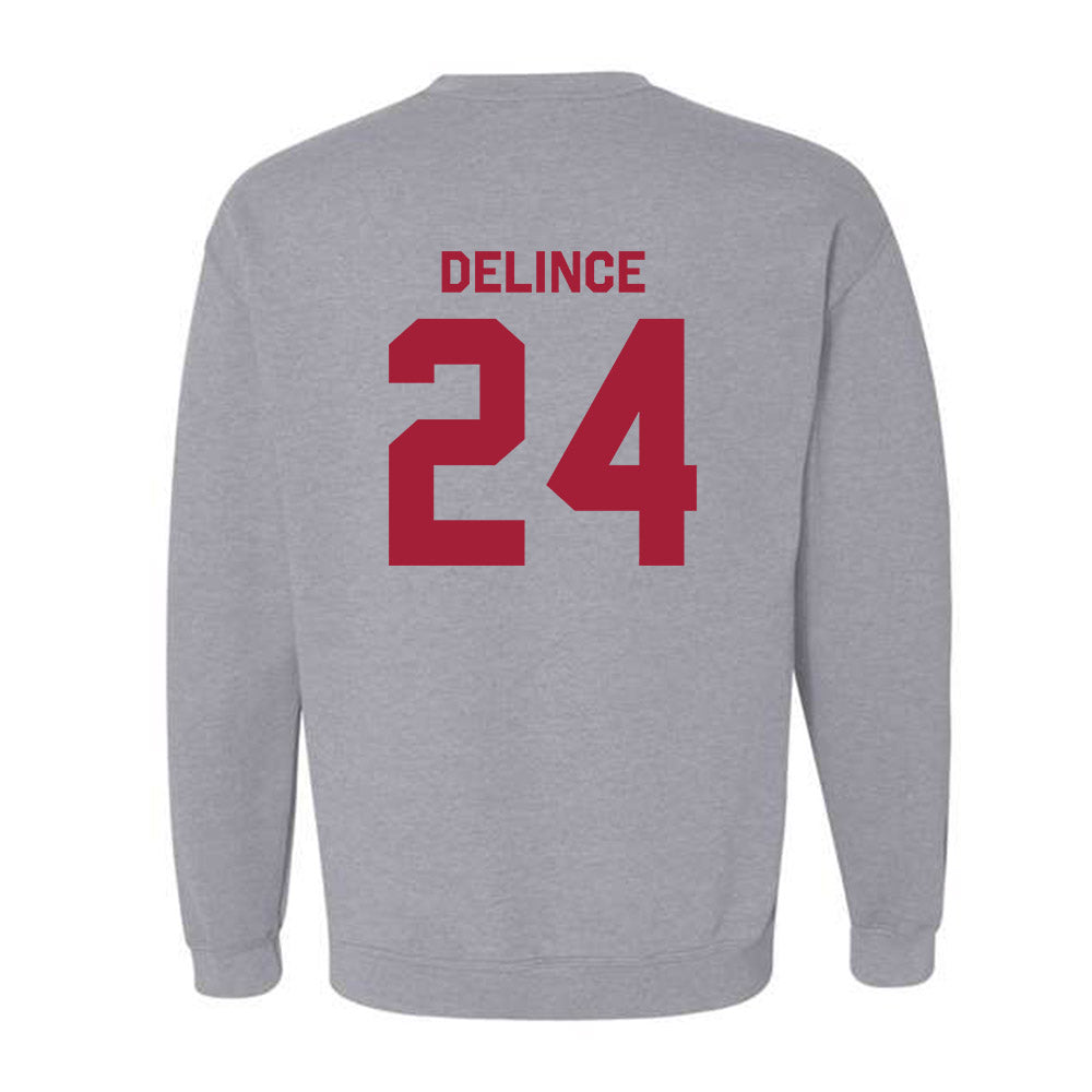 Oklahoma - NCAA Women's Volleyball : Halle Delince - Classic Shersey Crewneck Sweatshirt-1