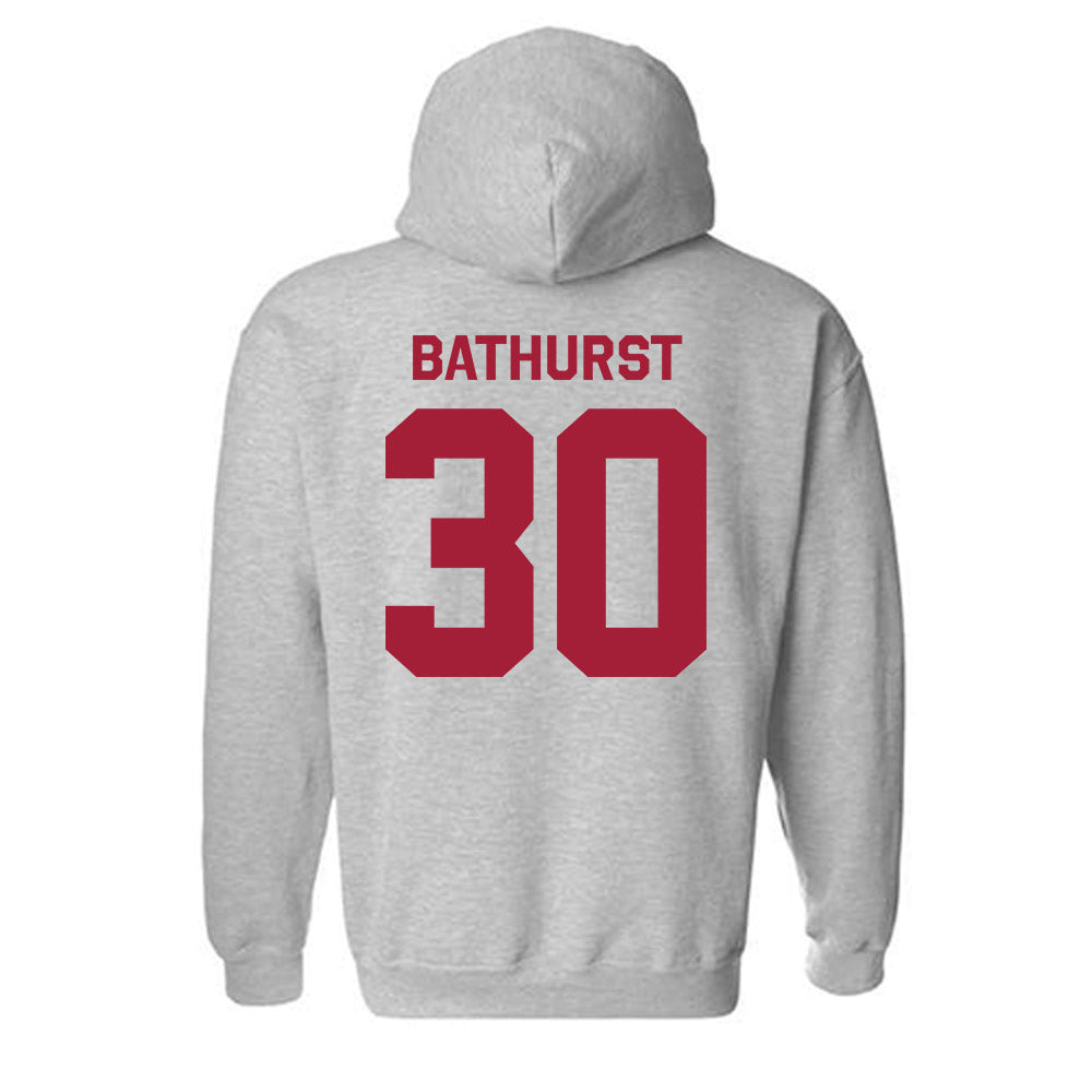 Oklahoma - NCAA Football : Dane Bathurst - Classic Shersey Hooded Sweatshirt-1