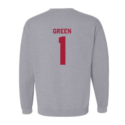 Oklahoma - NCAA Men's Track & Field : Bj Green - Classic Shersey Crewneck Sweatshirt-1