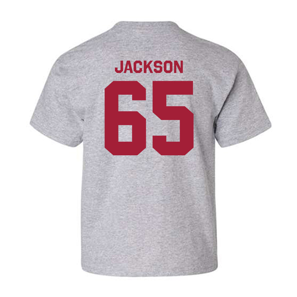 Oklahoma - NCAA Football : Jayden Jackson - Classic Shersey Youth T-Shirt-1