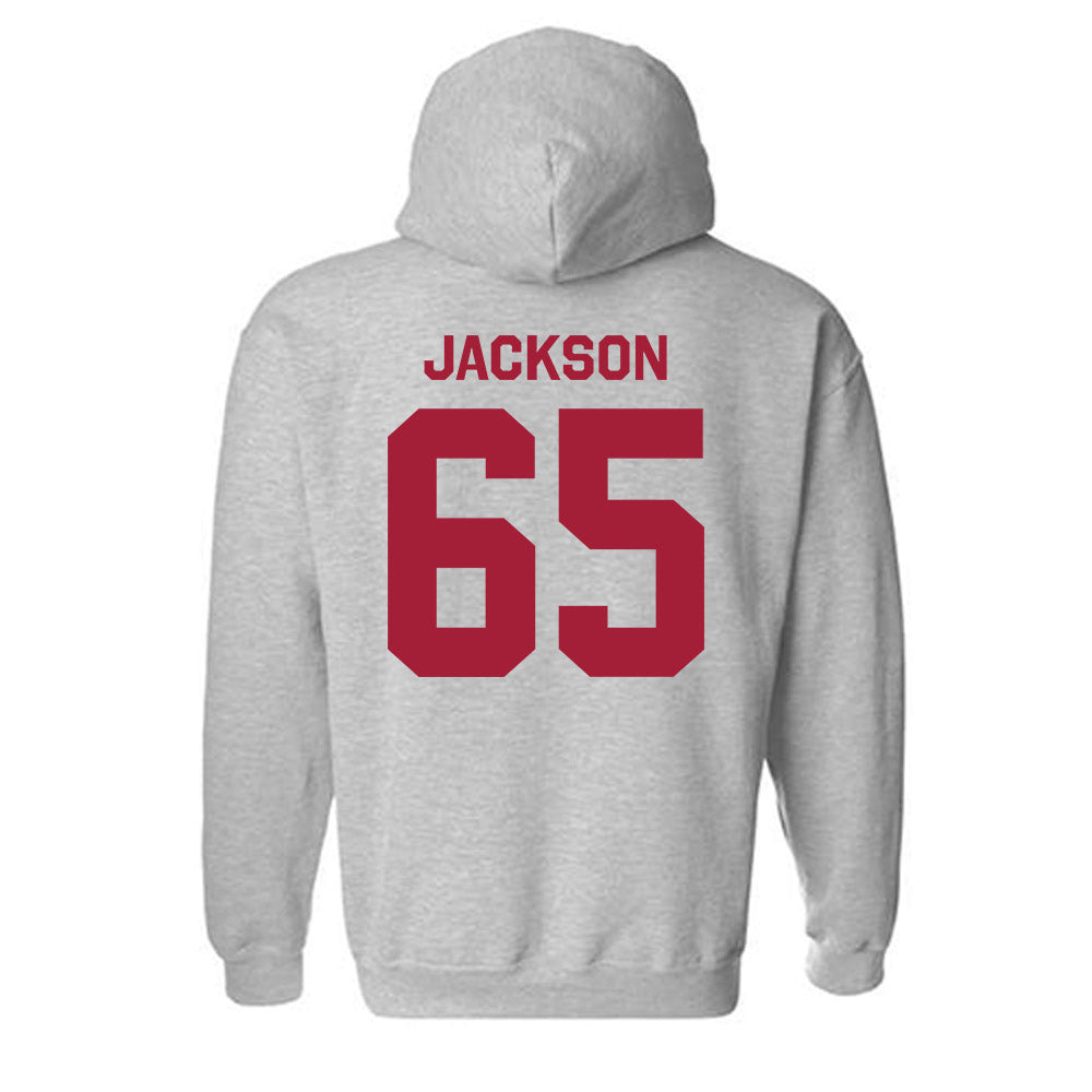 Oklahoma - NCAA Football : Jayden Jackson - Classic Shersey Hooded Sweatshirt-1