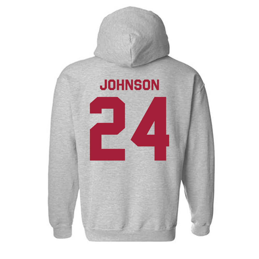 Oklahoma - NCAA Football : Jacobe Johnson - Classic Shersey Hooded Sweatshirt-1