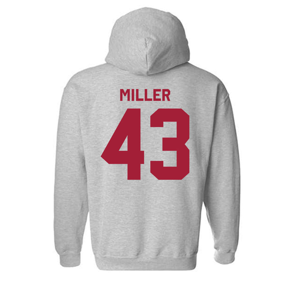 Oklahoma - NCAA Football : Grayson Miller - Classic Shersey Hooded Sweatshirt-1