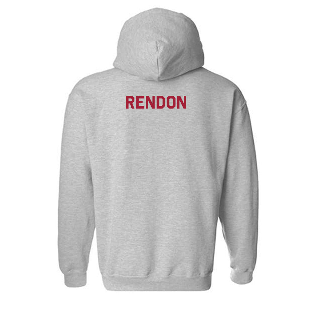 Oklahoma - NCAA Men's Gymnastics : Jackson Rendon - Classic Shersey Hooded Sweatshirt-1