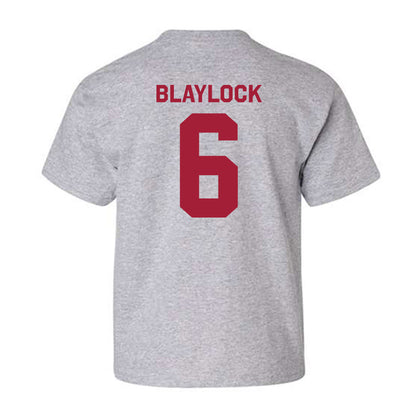Oklahoma - NCAA Football : Tory Blaylock - Classic Shersey Youth T-Shirt-1