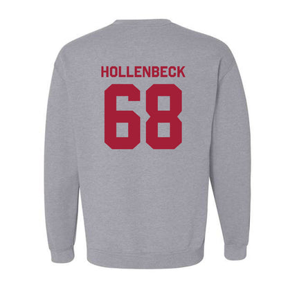 Oklahoma - NCAA Football : Owen Hollenbeck - Classic Shersey Crewneck Sweatshirt-1