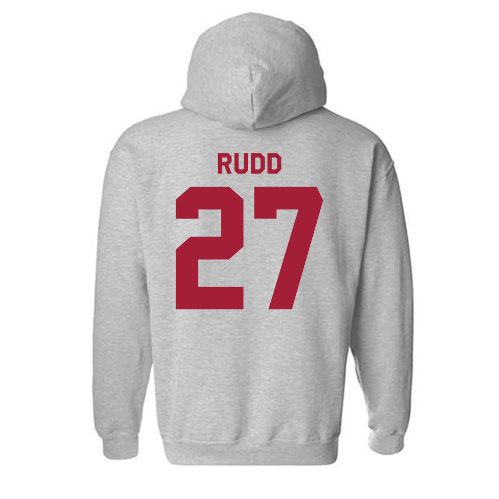 Oklahoma - NCAA Football : Trace Rudd - Classic Shersey Hooded Sweatshirt-1