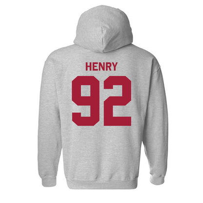 Oklahoma - NCAA Football : Jacob Henry - Classic Shersey Hooded Sweatshirt-1