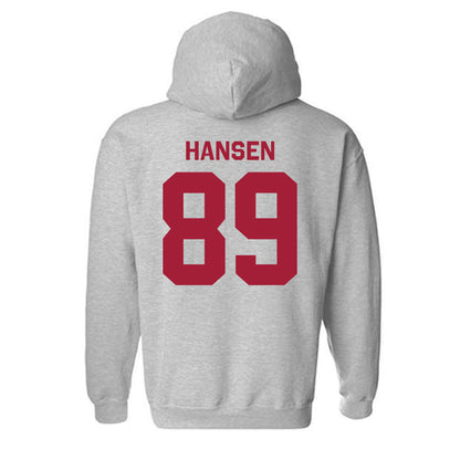 Oklahoma - NCAA Football : Hayden Hansen - Classic Shersey Hooded Sweatshirt-1