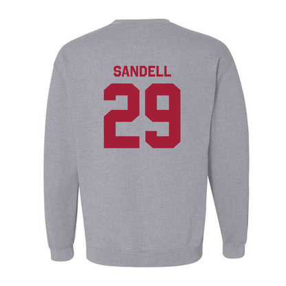 Oklahoma - NCAA Football : Tate Sandell - Classic Shersey Crewneck Sweatshirt-1