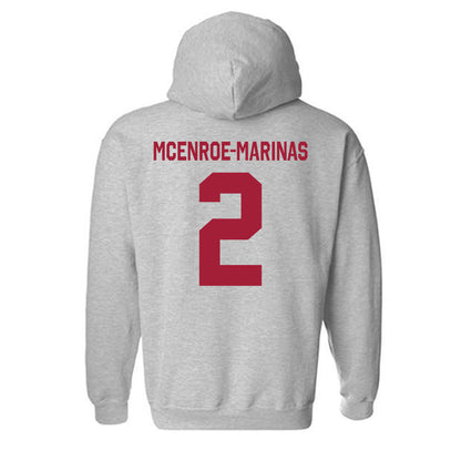 Oklahoma - NCAA Softball : Nelly McEnroe-Marinas - Classic Shersey Hooded Sweatshirt-1