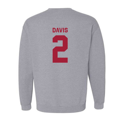 Oklahoma - NCAA Baseball : Myles Davis - Classic Shersey Crewneck Sweatshirt-1