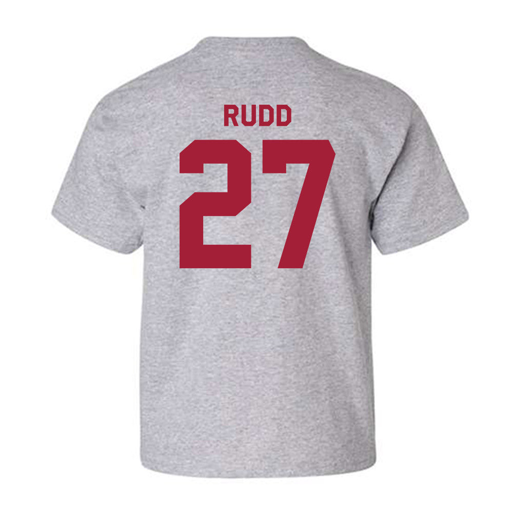 Oklahoma - NCAA Football : Trace Rudd - Classic Shersey Youth T-Shirt-1