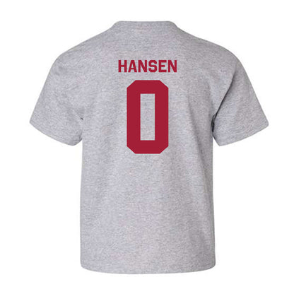Oklahoma - NCAA Men's Basketball : Jake Hansen - Classic Shersey Youth T-Shirt-1