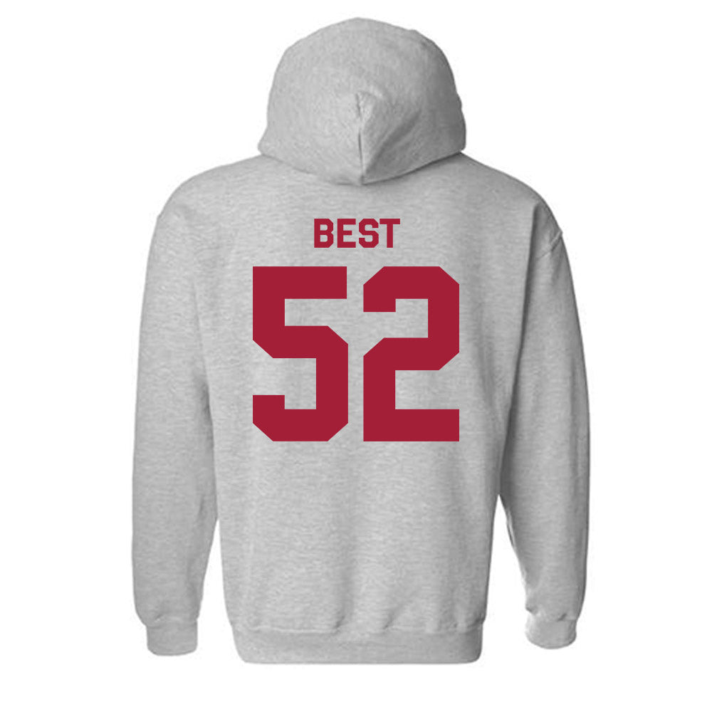Oklahoma - NCAA Football : Noah Best - Classic Shersey Hooded Sweatshirt-1