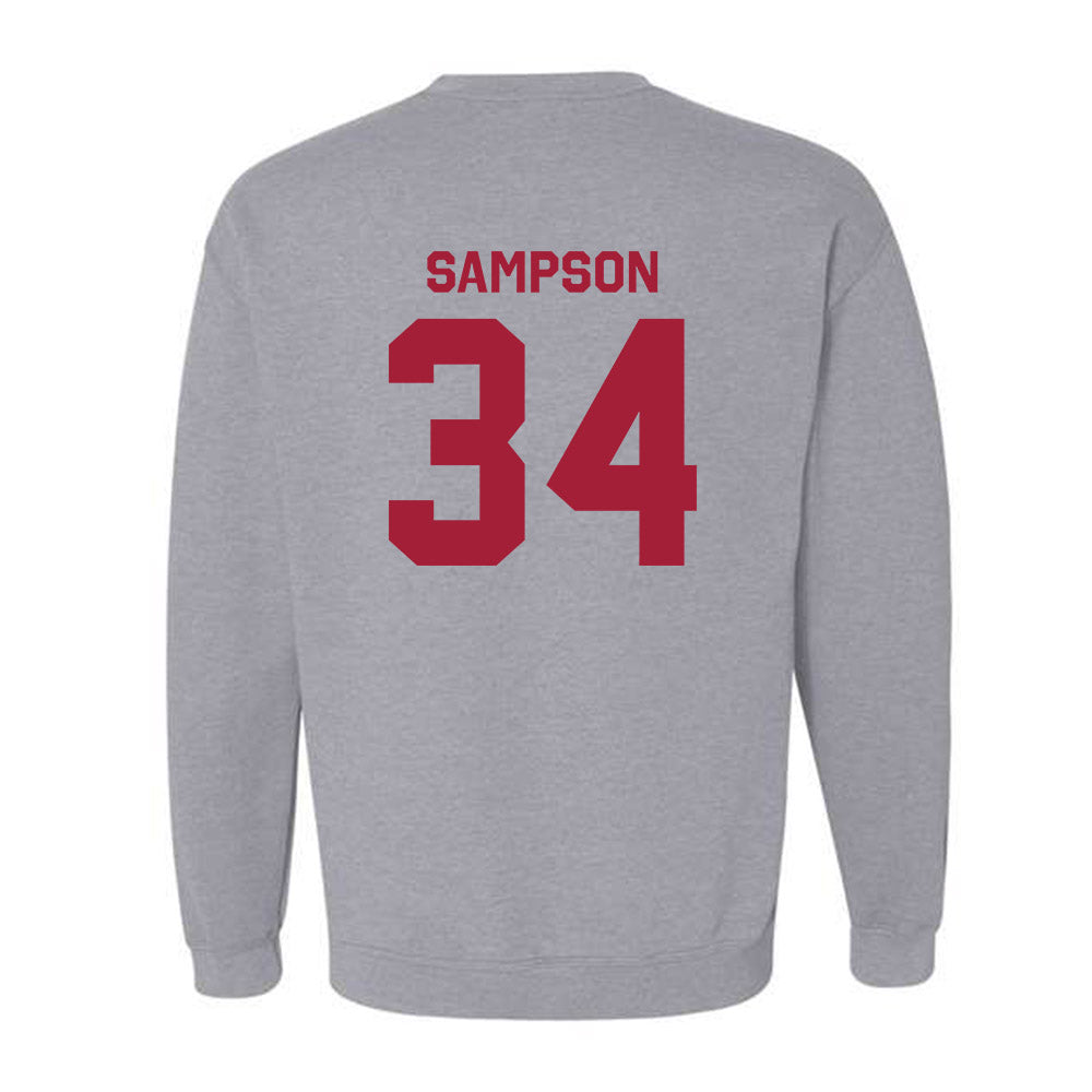 Oklahoma - NCAA Baseball : Beau Sampson - Classic Shersey Crewneck Sweatshirt-1