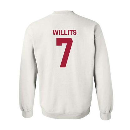 Oklahoma - NCAA Baseball : Jaxon Willits - Classic Shersey Crewneck Sweatshirt-1