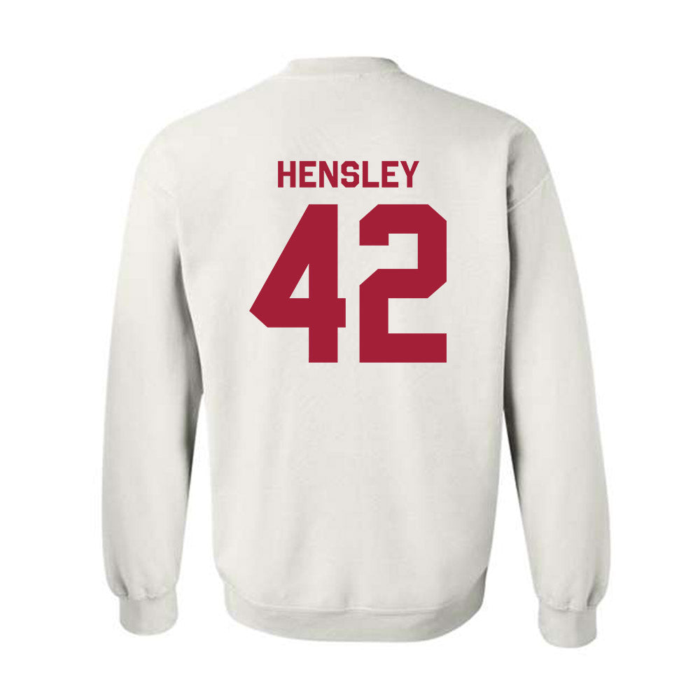 Oklahoma - NCAA Baseball : Reid Hensley - Classic Shersey Crewneck Sweatshirt-1