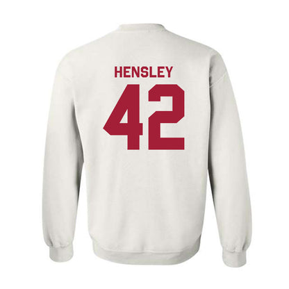 Oklahoma - NCAA Baseball : Reid Hensley - Classic Shersey Crewneck Sweatshirt-1