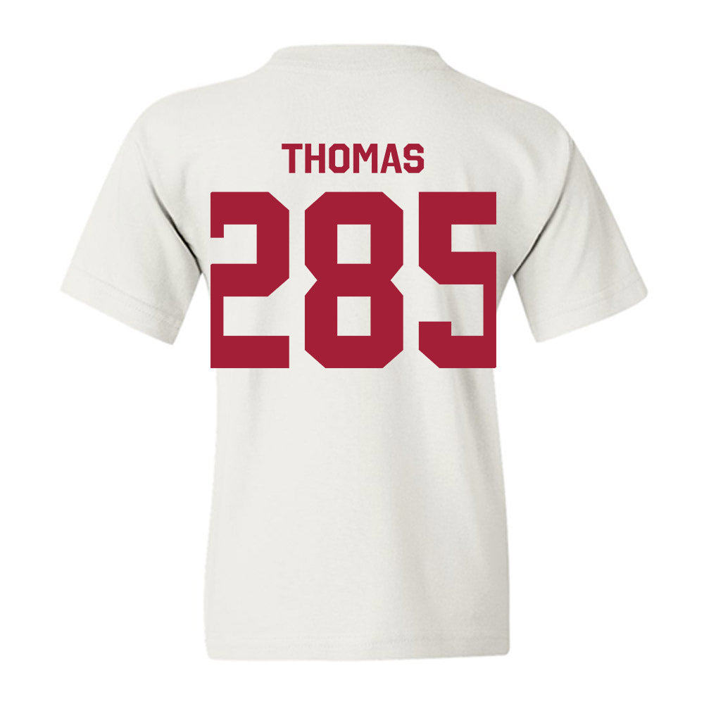 Oklahoma - NCAA Wrestling : Ricky Thomas - Classic Shersey Youth T-Shirt-1