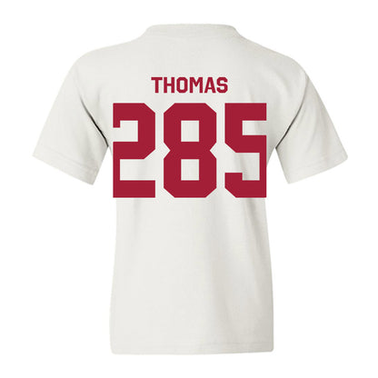 Oklahoma - NCAA Wrestling : Ricky Thomas - Classic Shersey Youth T-Shirt-1