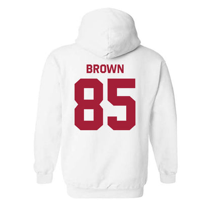 Oklahoma - NCAA Football : Trey Brown - Classic Shersey Hooded Sweatshirt-1