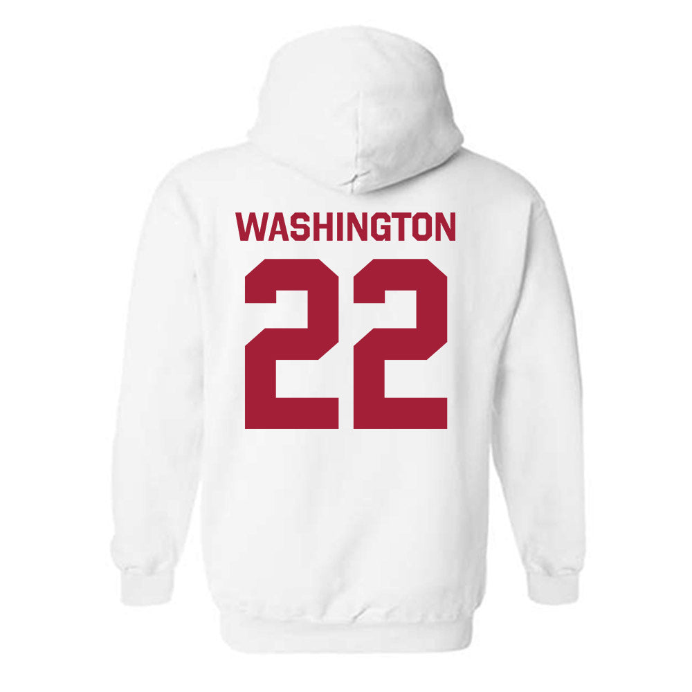 Oklahoma - NCAA Football : Trynae Washington - Classic Shersey Hooded Sweatshirt-1