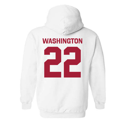 Oklahoma - NCAA Football : Trynae Washington - Classic Shersey Hooded Sweatshirt-1