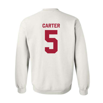 Oklahoma - NCAA Football : Jermichael Carter - Classic Shersey Crewneck Sweatshirt-2