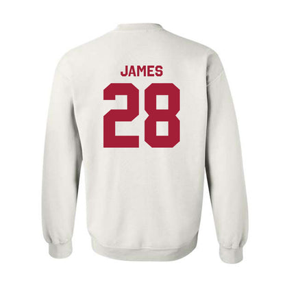 Oklahoma - NCAA Football : Marcus James - Classic Shersey Crewneck Sweatshirt-1