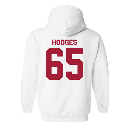 Oklahoma - NCAA Football : Ace Hodges - Classic Shersey Hooded Sweatshirt-2