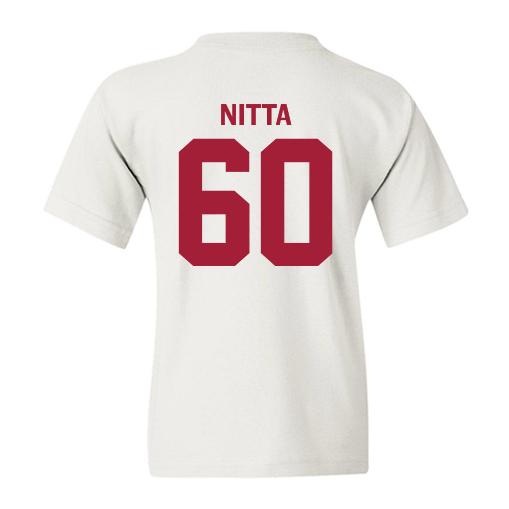 Oklahoma - NCAA Football : Caleb Nitta - Classic Shersey Youth T-Shirt-1