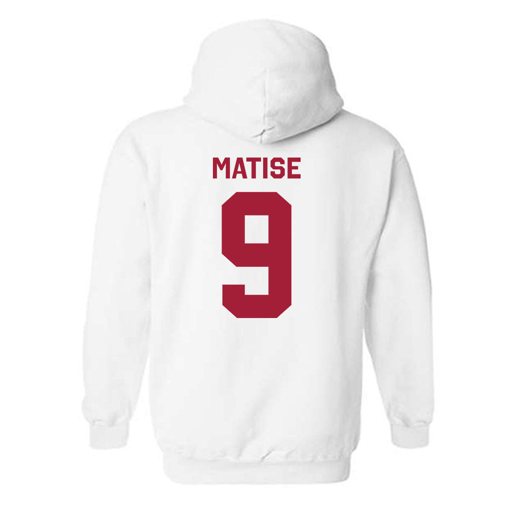 Oklahoma - NCAA Women's Soccer : Keller Matise - Classic Shersey Hooded Sweatshirt-1