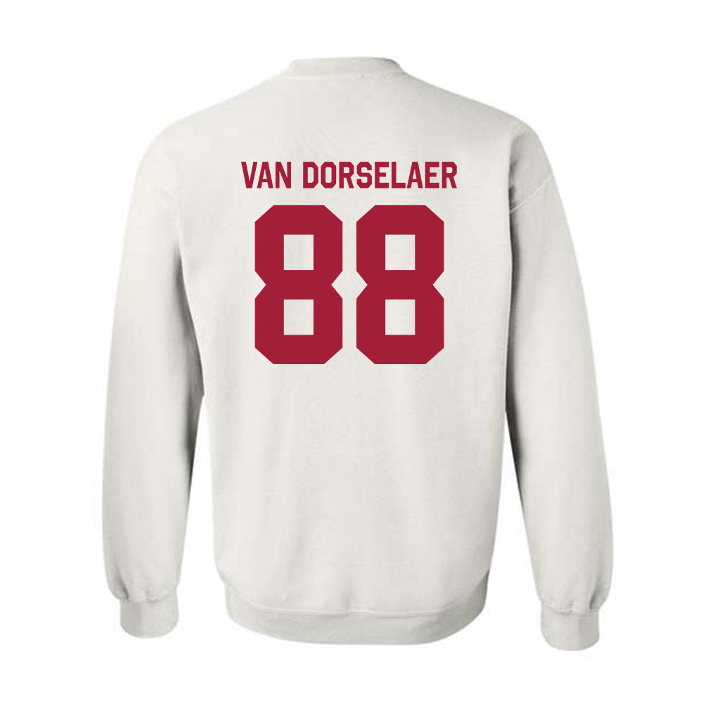 Oklahoma - NCAA Football : Jack Van Dorselaer - Classic Shersey Crewneck Sweatshirt-2