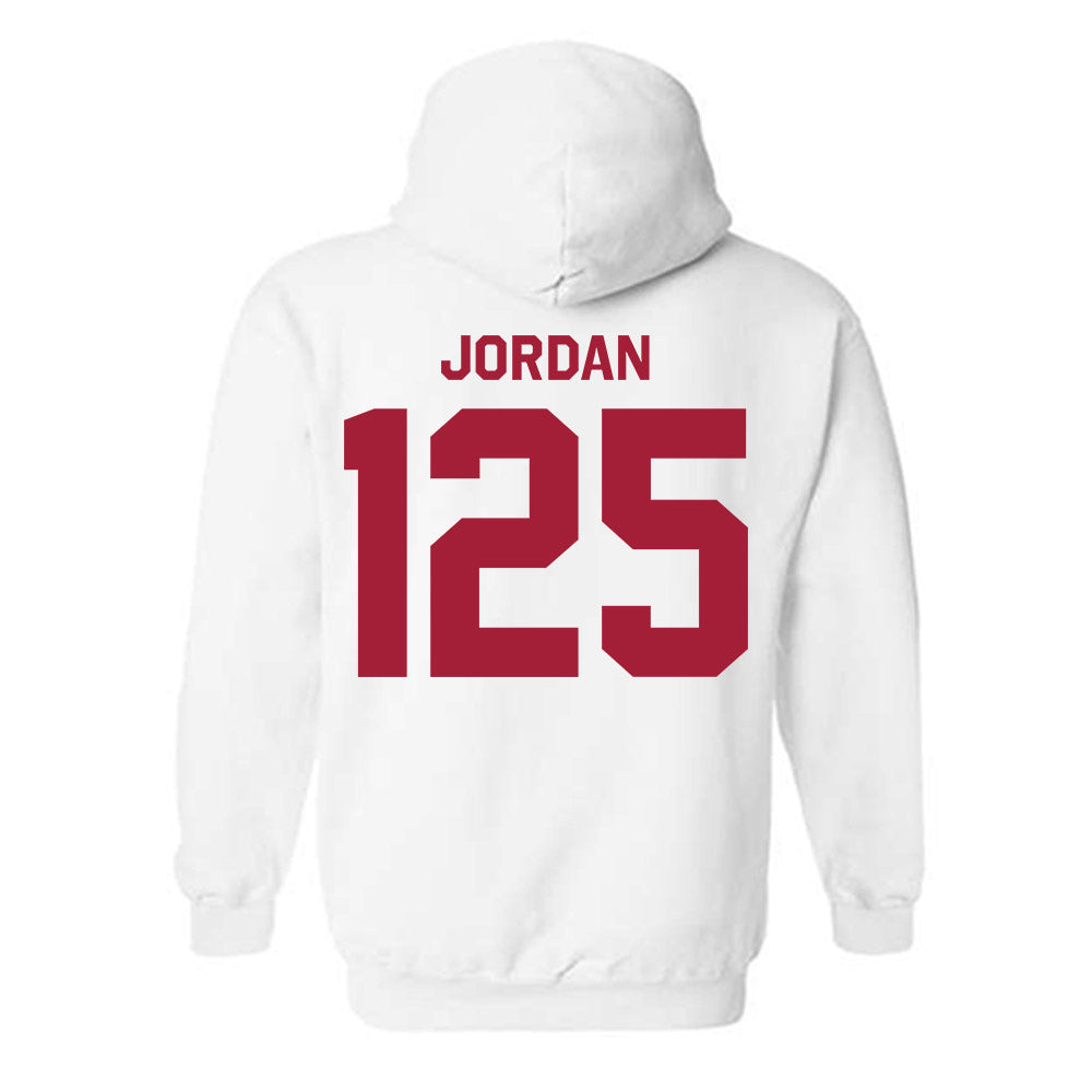 Oklahoma - NCAA Wrestling : Beric Jordan - Classic Shersey Hooded Sweatshirt-1