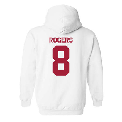 Oklahoma - NCAA Men's Basketball : Kai Rogers - Classic Shersey Hooded Sweatshirt-1