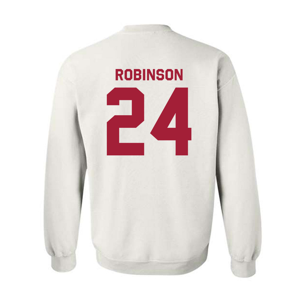 Oklahoma - NCAA Football : Xavier Robinson - Classic Shersey Crewneck Sweatshirt-1