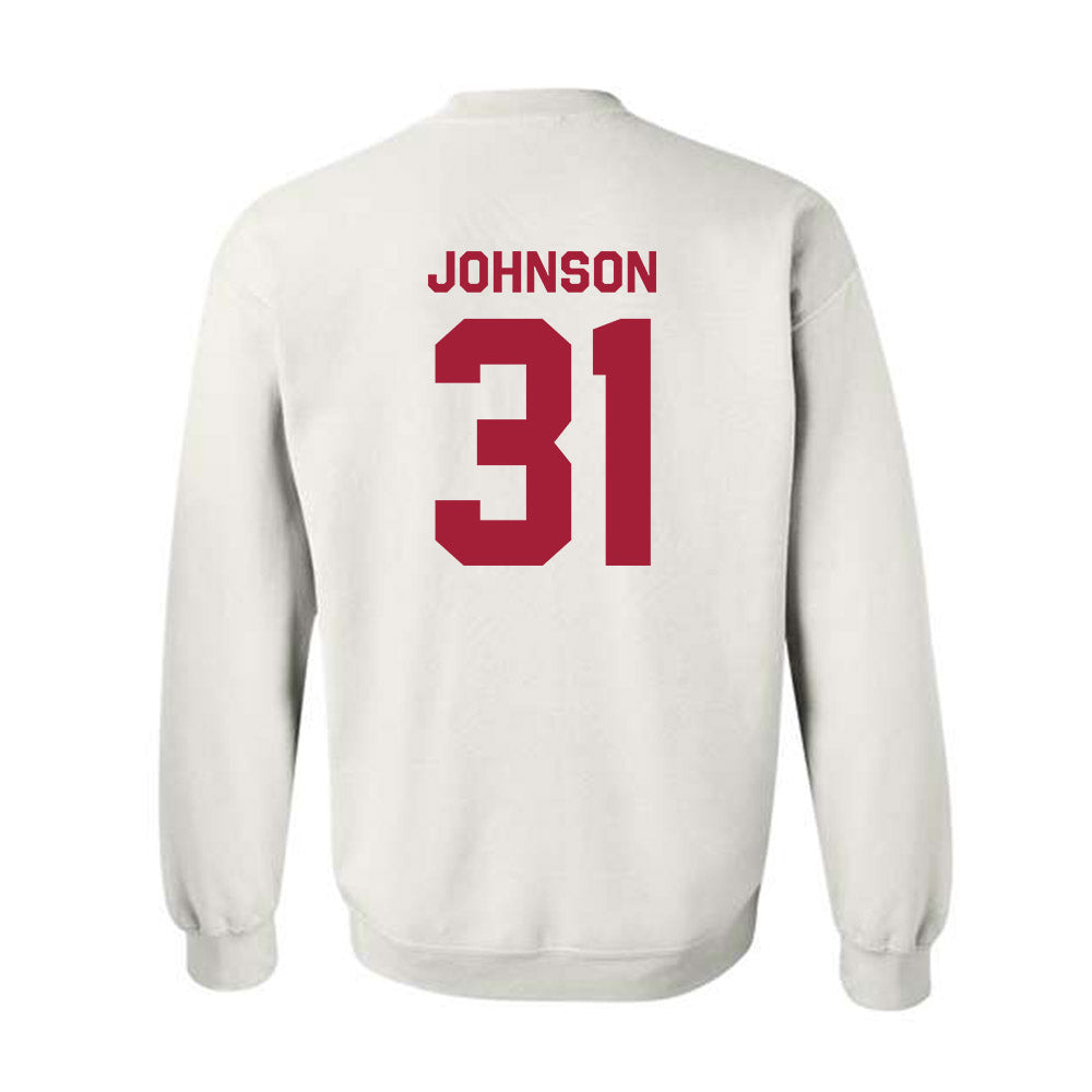 Oklahoma - NCAA Baseball : Cameron Johnson - Classic Shersey Crewneck Sweatshirt-1