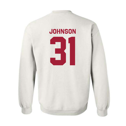 Oklahoma - NCAA Baseball : Cameron Johnson - Classic Shersey Crewneck Sweatshirt-1