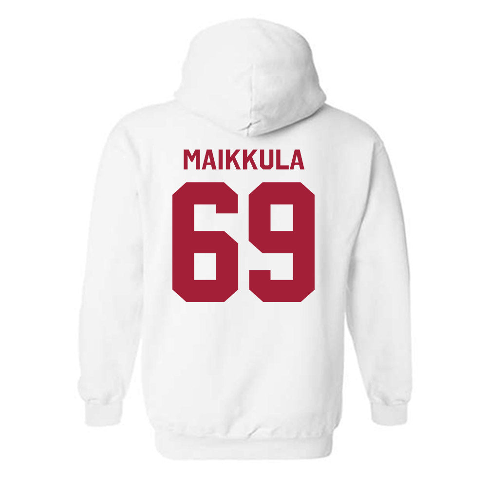 Oklahoma - NCAA Football : Jake Maikkula - Classic Shersey Hooded Sweatshirt-1