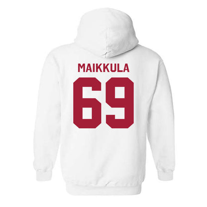 Oklahoma - NCAA Football : Jake Maikkula - Classic Shersey Hooded Sweatshirt-1