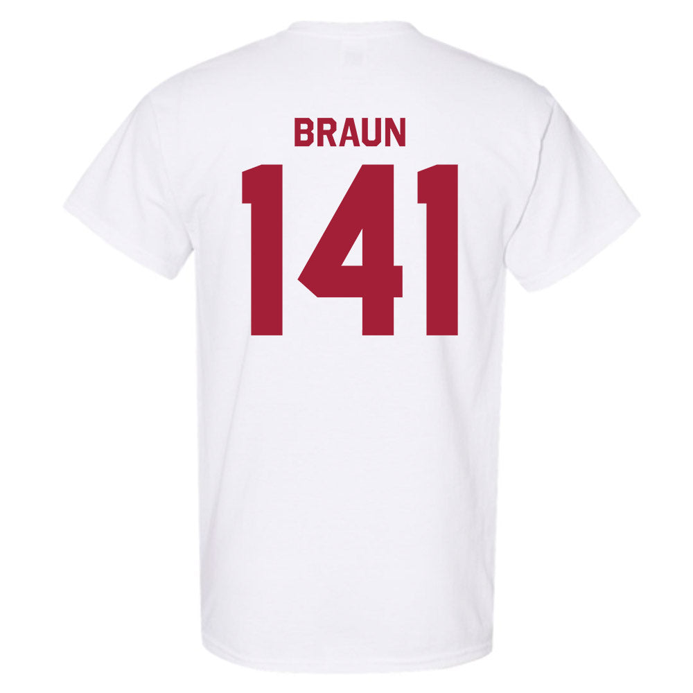 Oklahoma - NCAA Wrestling : Alex Braun - Classic Shersey T-Shirt-1