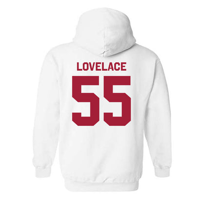 Oklahoma - NCAA Men's Basketball : Reid Lovelace - Classic Shersey Hooded Sweatshirt-1