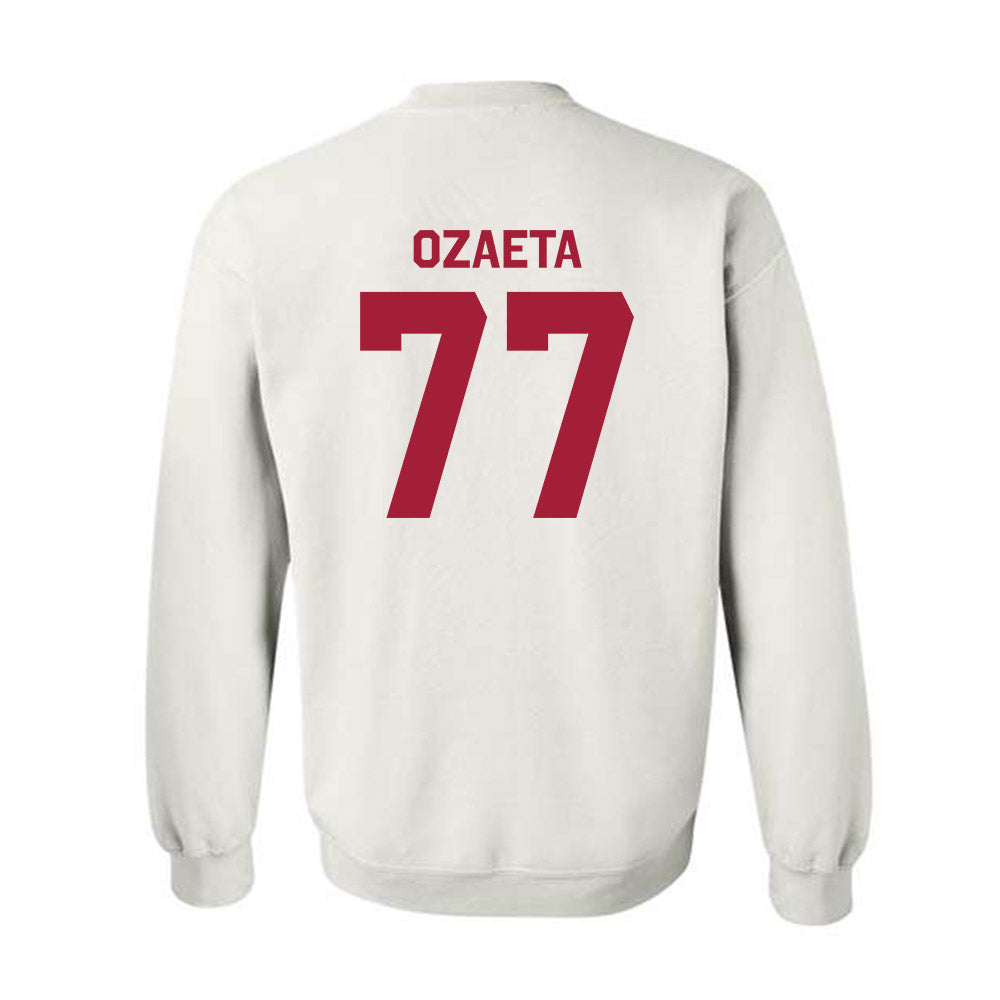 Oklahoma - NCAA Football : Heath Ozaeta - Classic Shersey Crewneck Sweatshirt-1