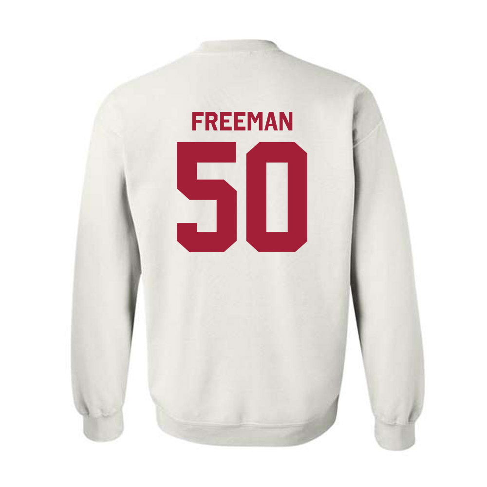 Oklahoma - NCAA Football : Seth Freeman - Classic Shersey Crewneck Sweatshirt-1
