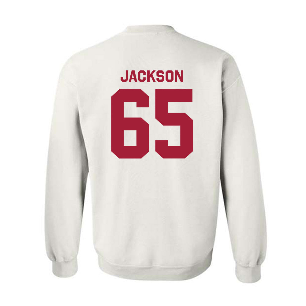 Oklahoma - NCAA Football : Jayden Jackson - Classic Shersey Crewneck Sweatshirt-1