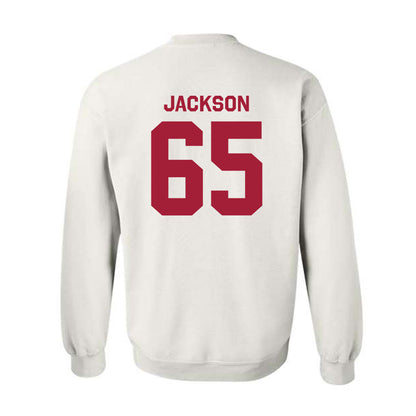 Oklahoma - NCAA Football : Jayden Jackson - Classic Shersey Crewneck Sweatshirt-1