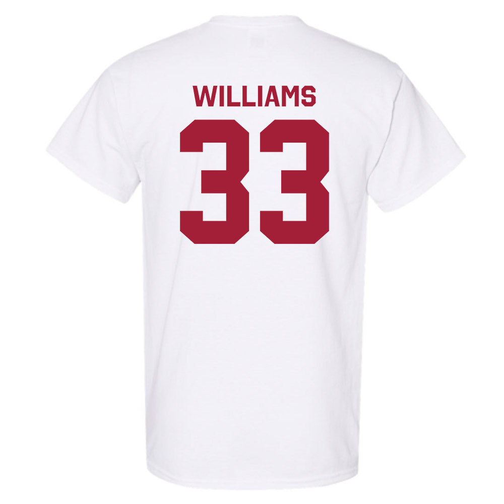 Oklahoma - NCAA Baseball : Isaac Williams - Classic Shersey T-Shirt-1