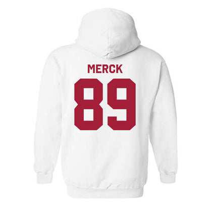Oklahoma - NCAA Football : Eli Merck - Classic Shersey Hooded Sweatshirt-1