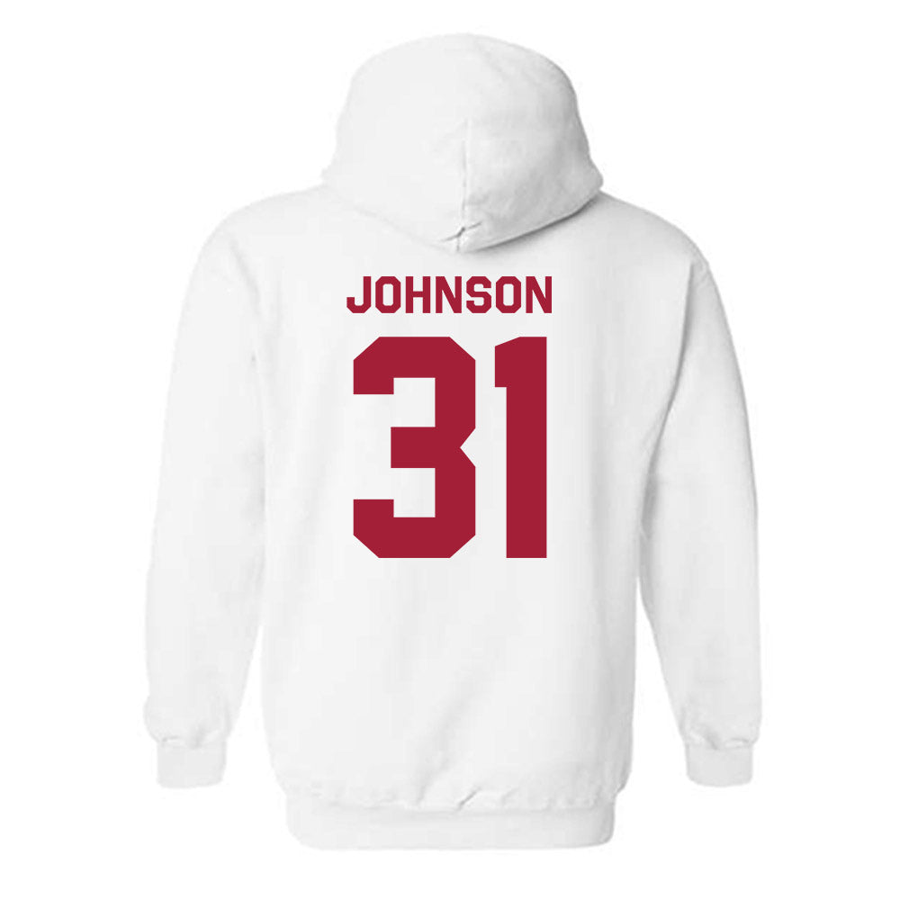 Oklahoma - NCAA Baseball : Cameron Johnson - Classic Shersey Hooded Sweatshirt-1